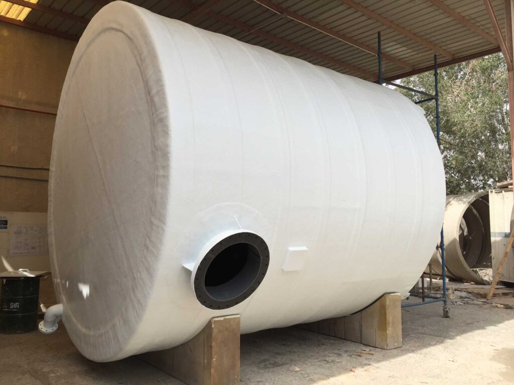 FRP Dual Laminated Storage Tank